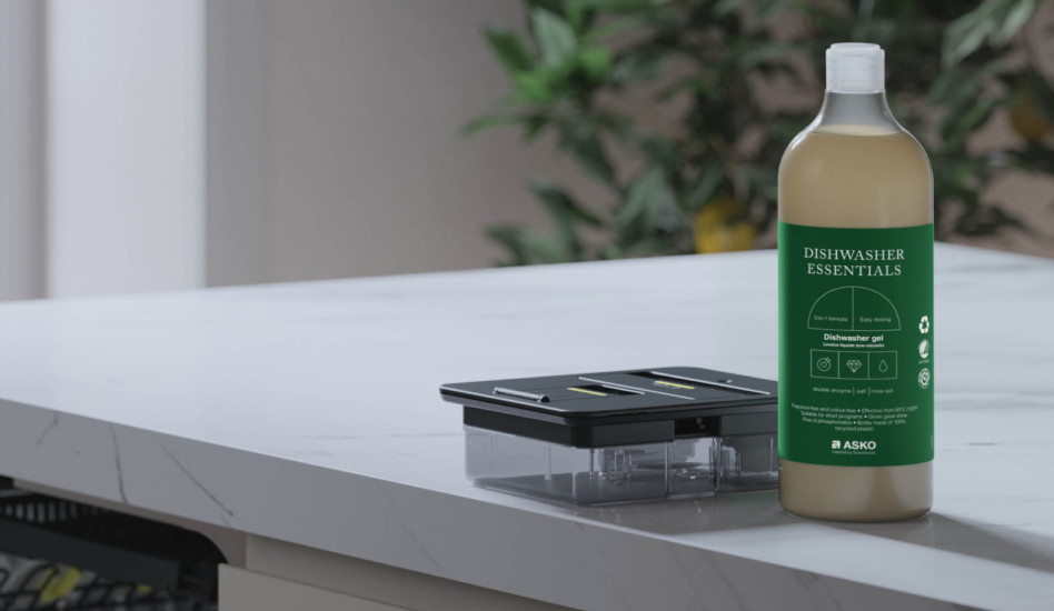 Экология в быту:  гель для мытья посуды от ASKO